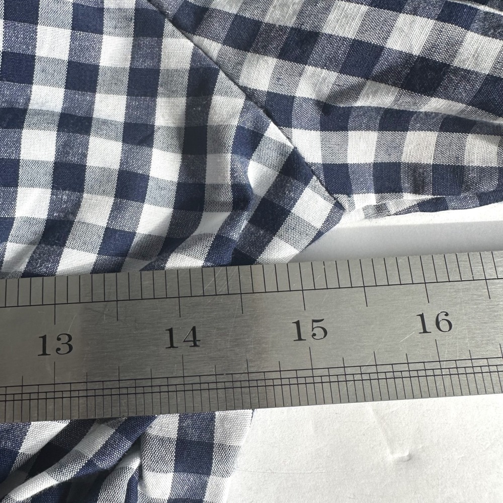 Speed Limit‎ MIlkmaid Gingham Check Prairie Dress Puff Sleeve Tiered Mini Size M - Picture 8 of 10